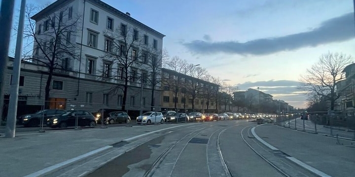 Linea tramviaria a Firenze