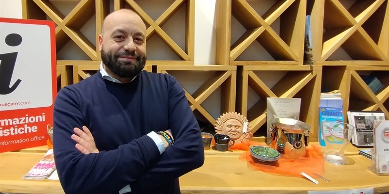 Il nuovo presidente della pro loco Francesco Guarducci