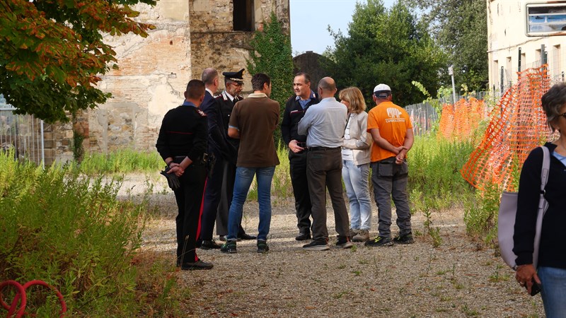 Lo sgombero di Villa Larderel