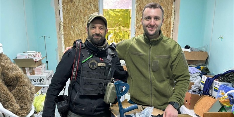 Live da una trincea del Donbas. Aggiornamenti da Niccolo Celesti sulla missione umanitaria