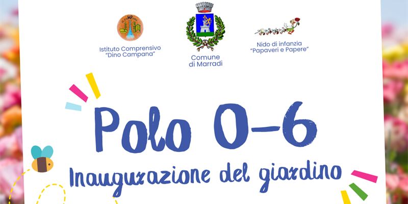 Marradi, domenica 7 aprile l'inaugurazione del Giardino del "Polo 0-6"