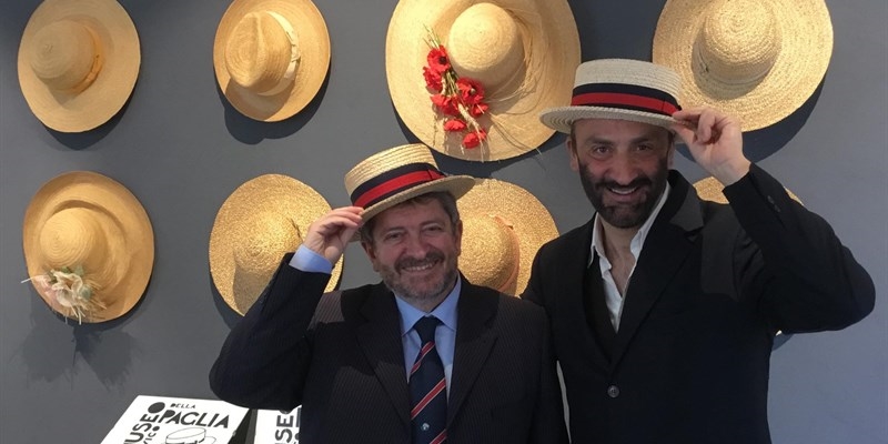 Querci con il sindaco Fossi