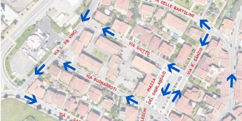 La mappa della zona 30