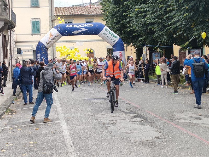 La partenza della Maratona