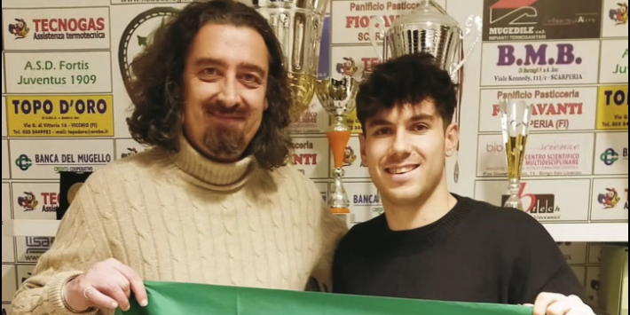 Dennis Gjana con il DS