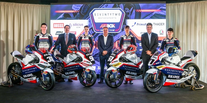 SeventyTwo Motorsports  - Presentato il progetto con Guido Pini e l'azienda ROSS come sponsor