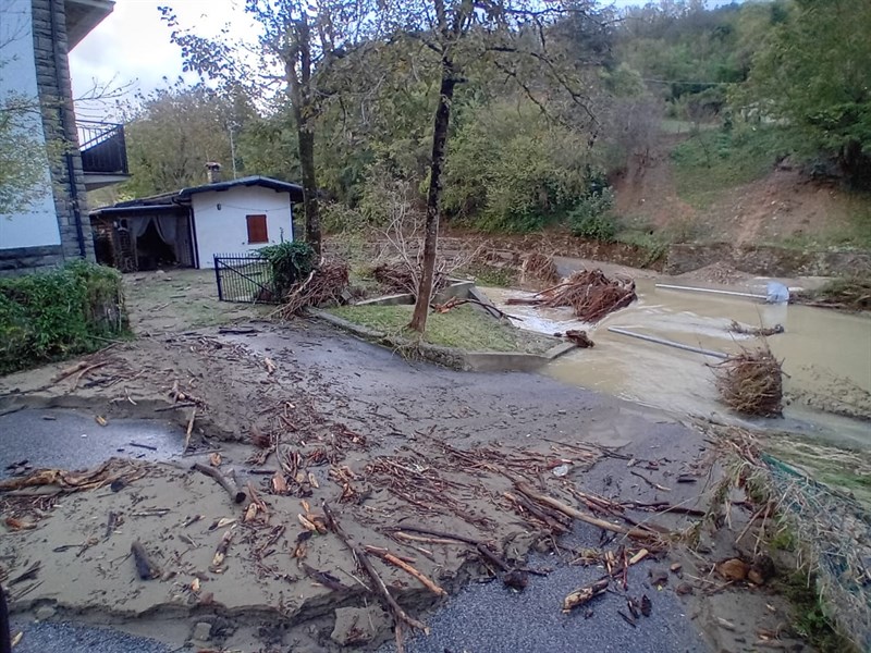 La situazione a Palazzuolo sul Senio