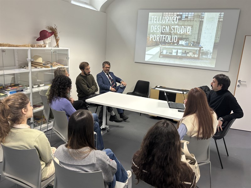 Un momento della visita