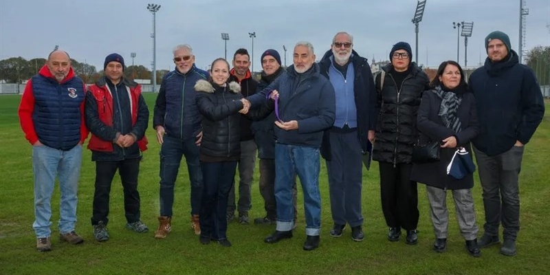 La consegna dell'impianto