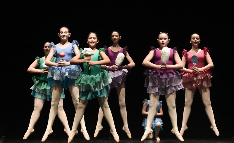 Un momento dello spettacolo