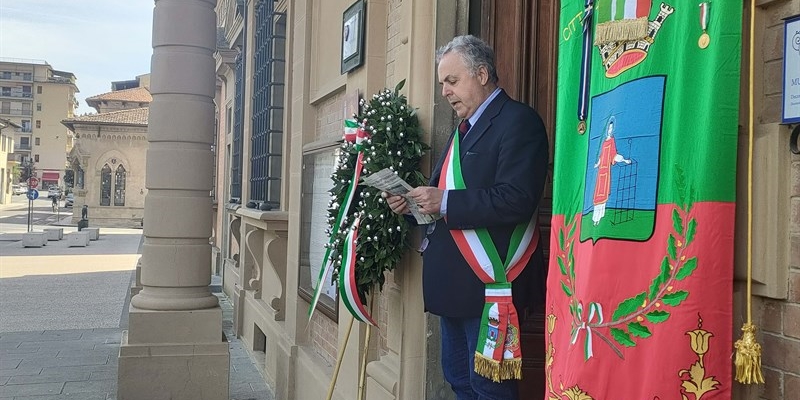 L’intervento del sindaco Leonardo Romagnoli 