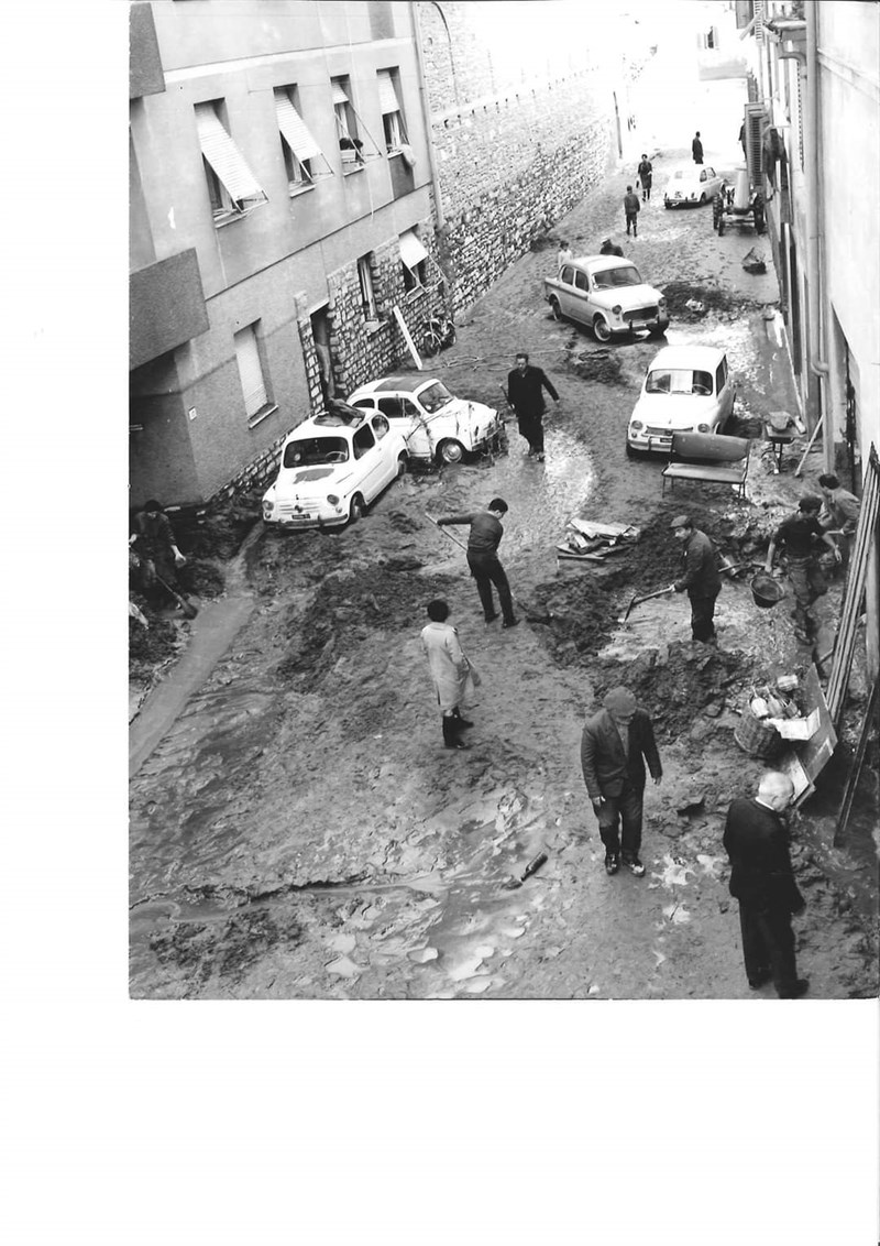 Alluvione - 4 novembre 1966 nel Comune di Pontassieve 