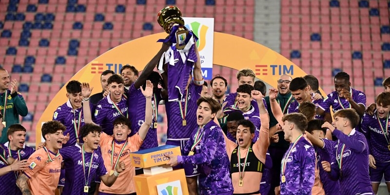 La Fiorentina primavera vince la Coppa Italia dedicata a Joe Barone
