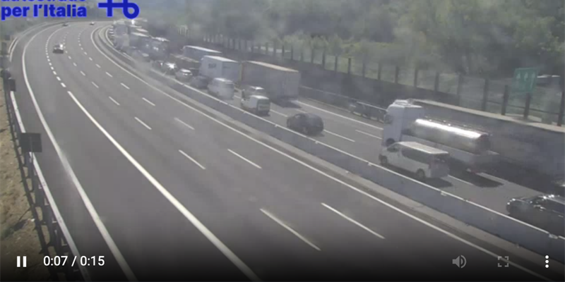 La situazione pochi minuti fa