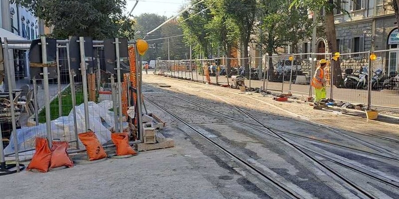 Lavori tramvia
