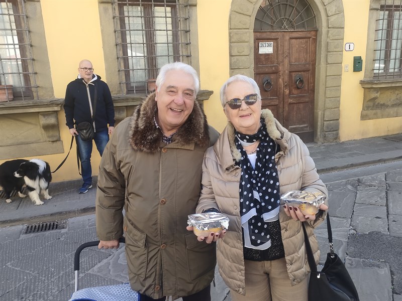 Rolando Naldi con la Graziella