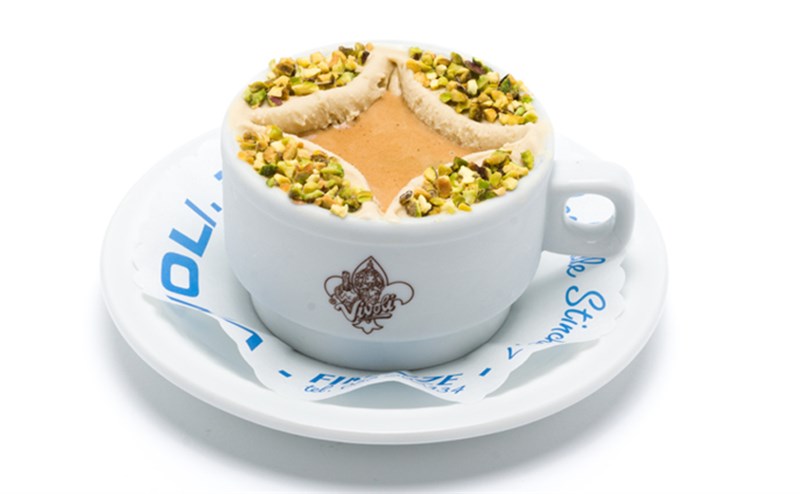 affogato al pistacchio