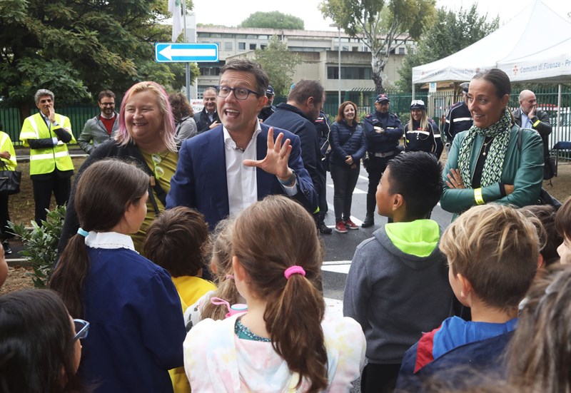 Il sindaco a colloquio con i bambini