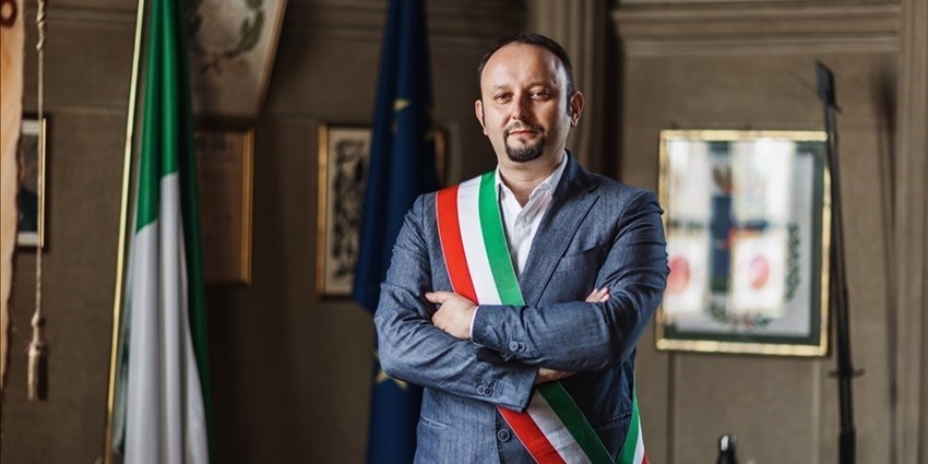 Il sindaco di Borgo San Lorenzo, Paolo Omoboni