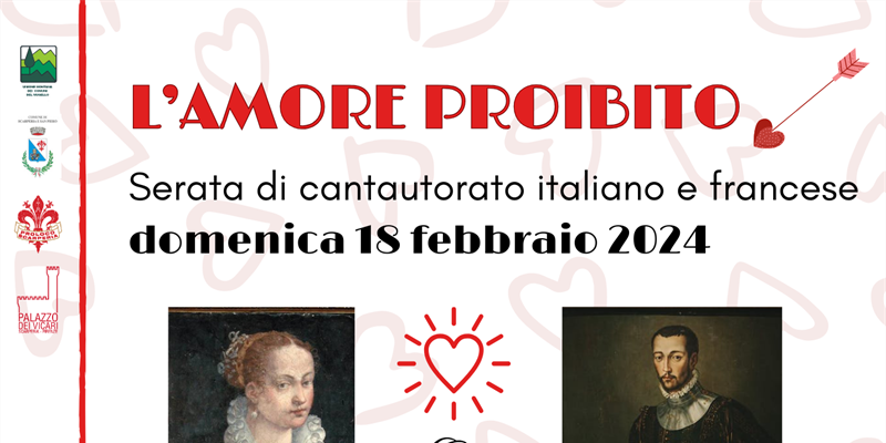 L'amore proibito - Evento ispirato alla coppia Francesco I e Bianca Cappello. 