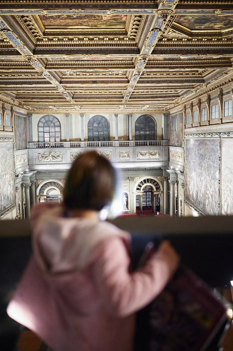 la serata al Palazzo