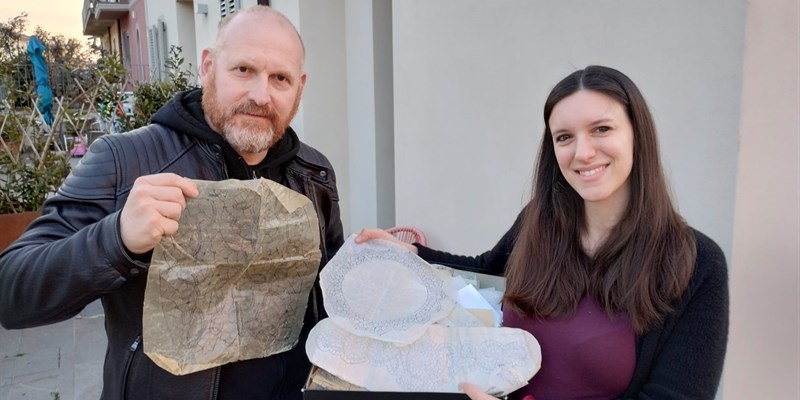 Il dono al sindaco Baroncelli