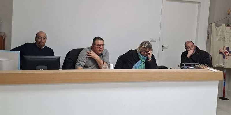 Un momento della serata 