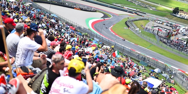 Pubblico al Mugello Circuit