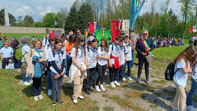Ragazzi di Rufina al Viaggio della Memoria 2023 