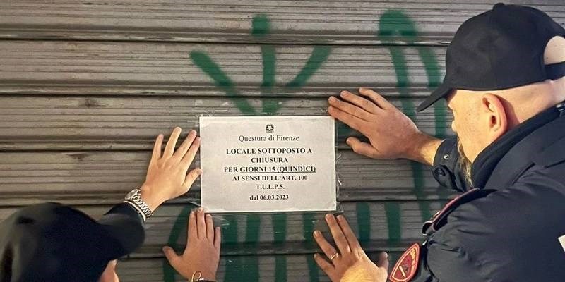 Chiuso per sette giorni un bar a Scandicci. Licenza sospesa dopo rissa e controlli dei carabinieri