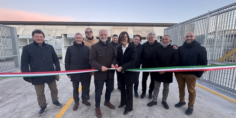 Un momento dell'inaugurazione