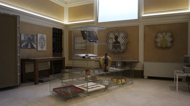 La mostra storica nella sede dell’Ente CRF in via Bufalini a Firenze.