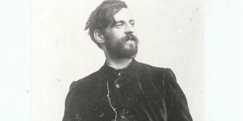 Galileo Chini (1873-1956), ritratto dal grande fotografo Nunes Vais.