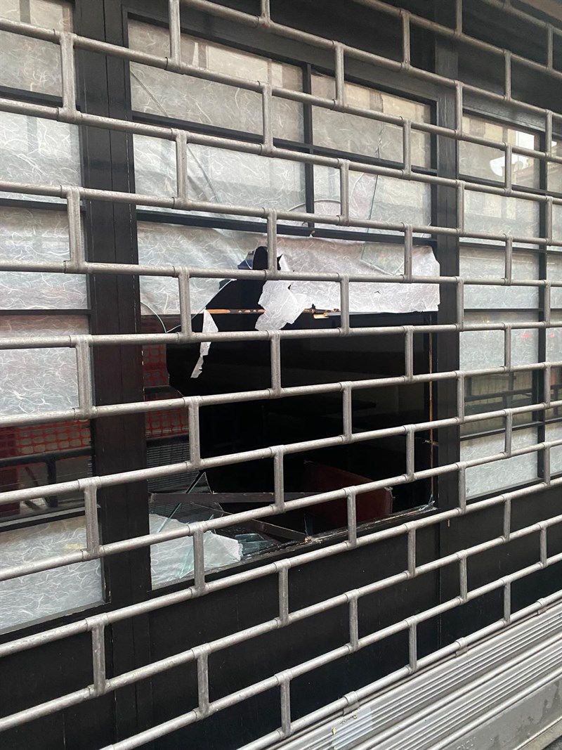 spaccata in via Masaccio