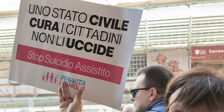 Un momento del presidio