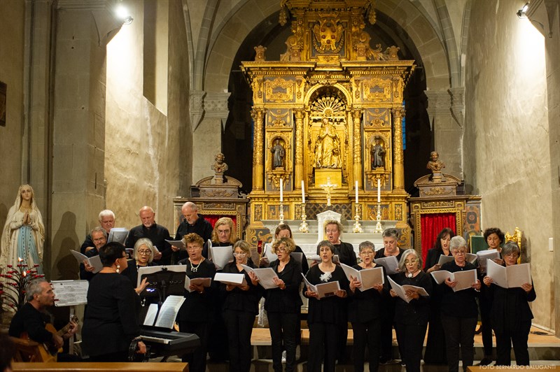 L’Ensemble vocale del “Semplicemente Coro” di Borgo San Lorenzo 
