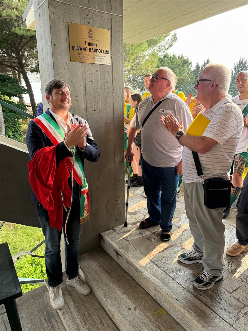 Un momento della cerimonia