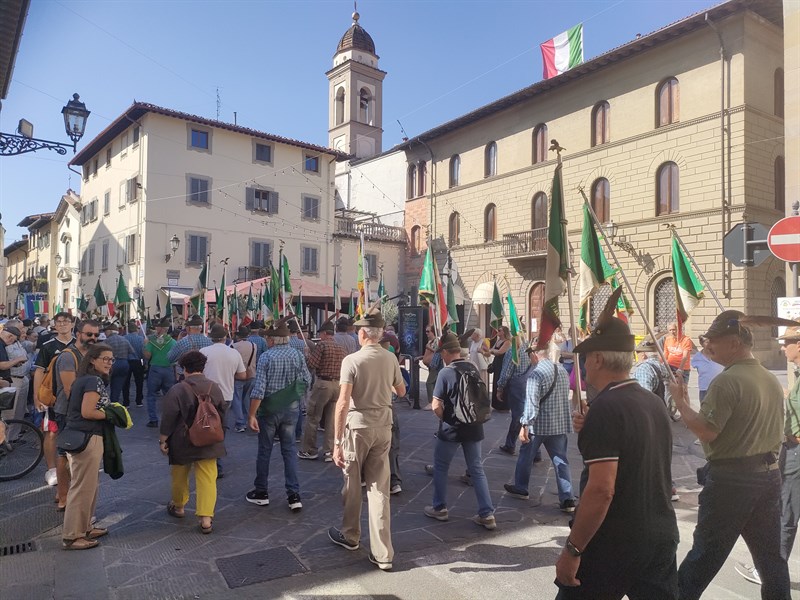 Gli alpini a Borgo San Lorenzo - Resoconto fotografico