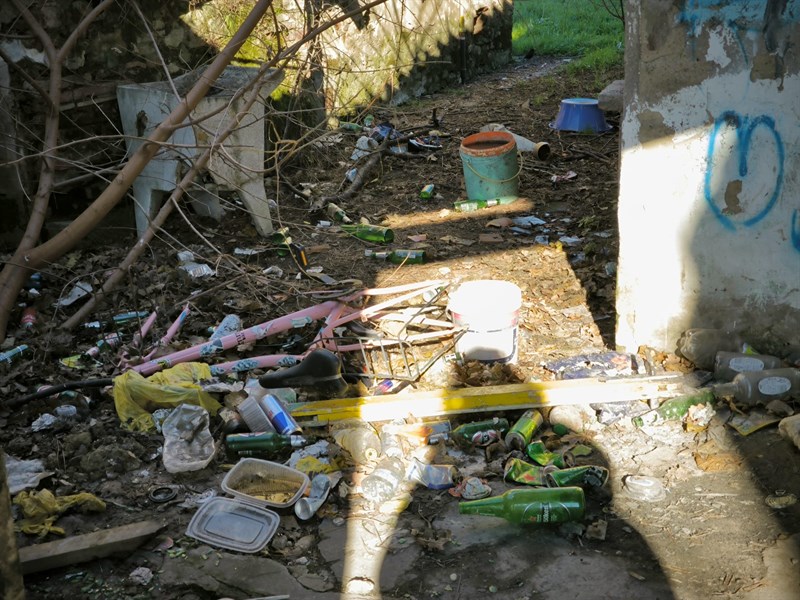 Il degrado della "casetta"