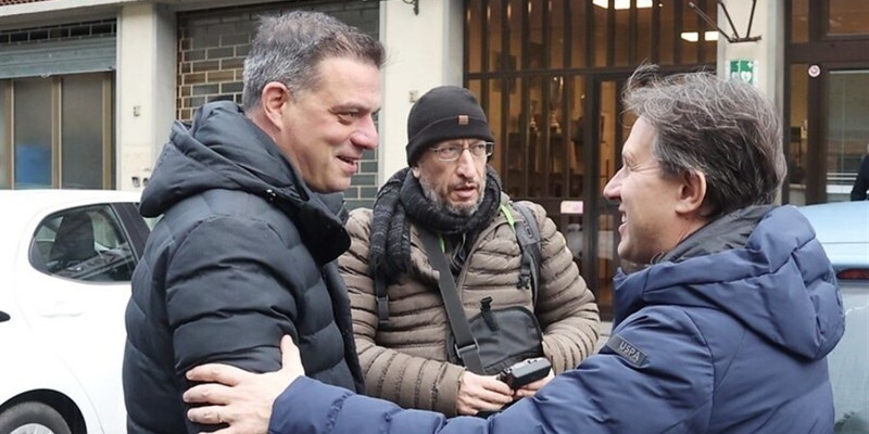 Il sindaco Cuoretti e e il sindaco Nardella