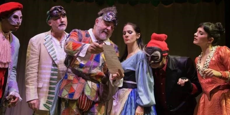 Uno scatto dello spettacolo