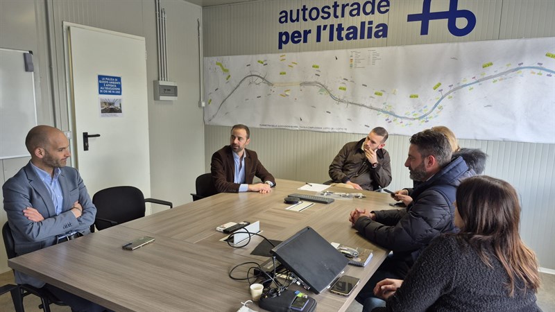 Visita dell'amministrazione comunale di Rignano alla nuova Galleria San Donato