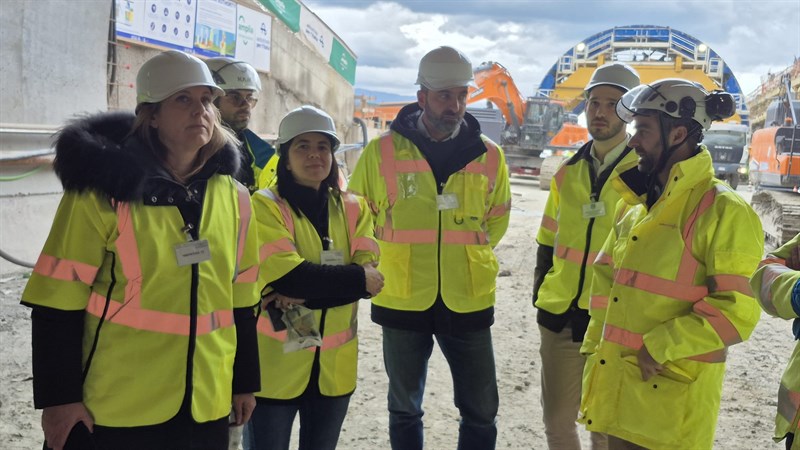 Visita dell'amministrazione comunale di Rignano alla nuova Galleria San Donato