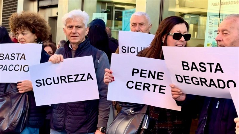 Un momento della manifestazione