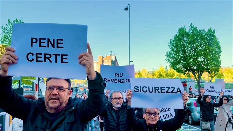 Un momento della manifestazione