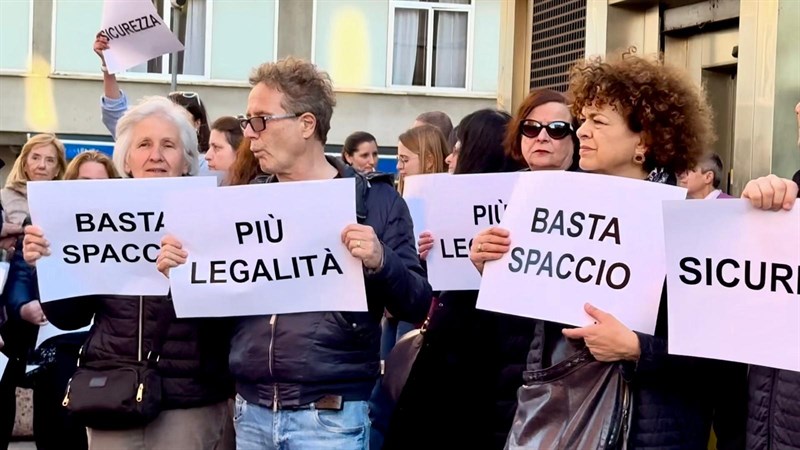 Un momento della manifestazione