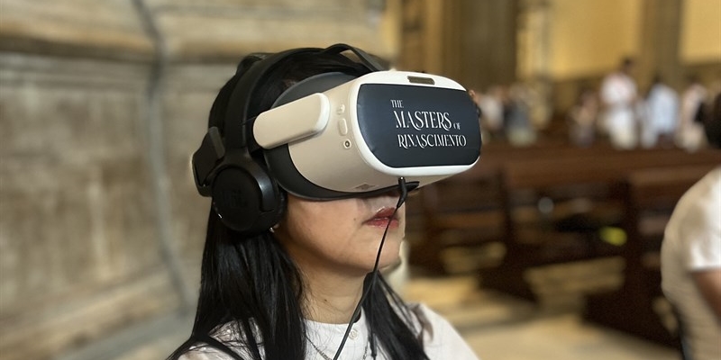 Un momento dell'esperienza