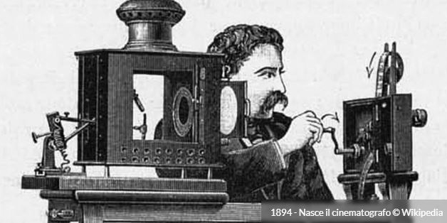 1894 - I Lumiere brevettano il Cinematografo (131 anni fa)