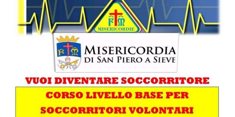 Alla Misericordia di San Piero a Sieve, corso per diventare soccorritori volontari