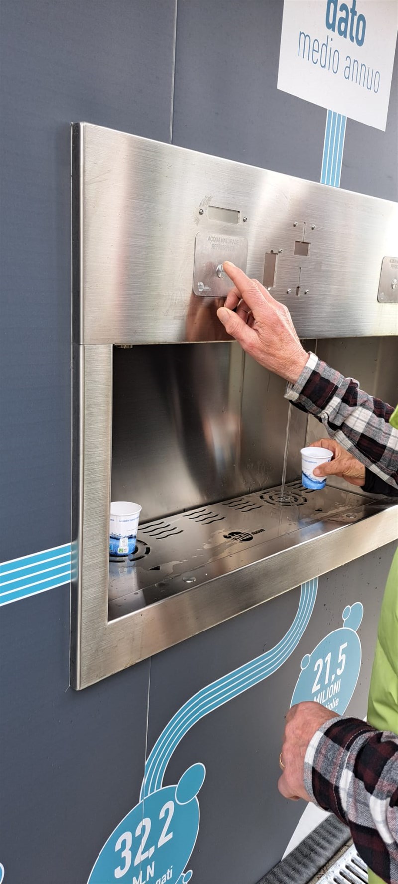 Il nuovo fontanello a Barberino di Mugello